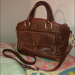 Florentine Leather Dooney and Bourke Satchel